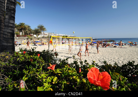 Anfi Del Mar Resort, beach volleyball, Gran Canaria, Canary Islands