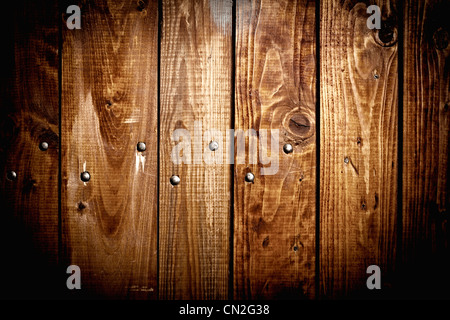 old brown wood plank background texture Stock Photo