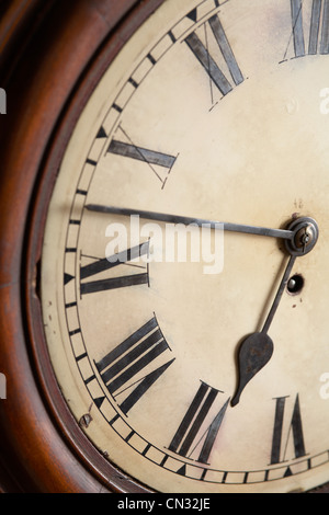 Clock face, close up Stock Photo