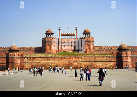 The Red Fort  in new Delhi, India Stock Photo