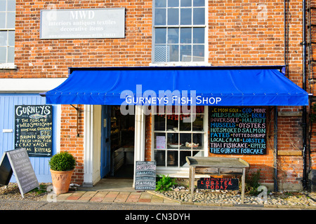 Burnham Market,Renowned Restaurant,Pub,B & B,Hoste Arms,Shops,Village Green,Georgian Houses,Close To Sea,North Norwich,England Stock Photo
