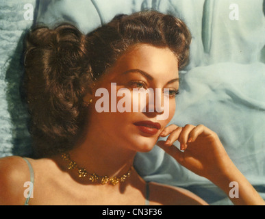 AVA GARDNER (1922-1990) US film actress about 1946 Stock Photo