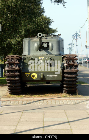 CHURCHILL MK 7 CROCODILE TANK Stock Photo