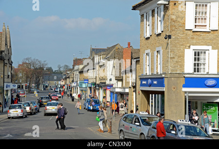 Town Centre, Witney, Oxfordshire Stock Photo