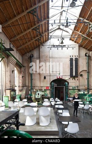 United Kingdom, London, Wapping Wall, Wapping Project, Wapping Food restaurant, exhibiton and performance center for visual Stock Photo