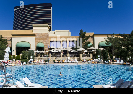 United Statess, Nevada, Las Vegas, The Wynn casino resort hotel of MG group Stock Photo