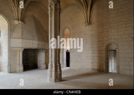 France, Val de Marne, Vincennes, Chateau de Vincennes, the dungeon, the Children's room on the third floor Stock Photo