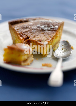 France, the French Basque Coast, feature: Arnaud Daguin's coverage of the Basque country, basque cake Stock Photo