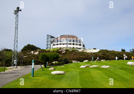 Observatory of Monte de San Pedro - Coruna, Galicia - Spain Stock Photo