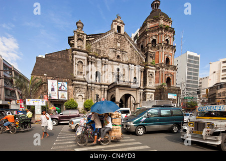 Philippines, Luzon island, Manila, Binondo district, Binondo church Stock Photo