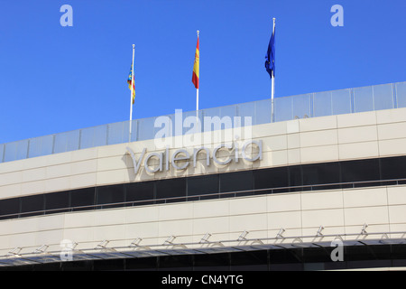 Valencia Airport Spain Stock Photo