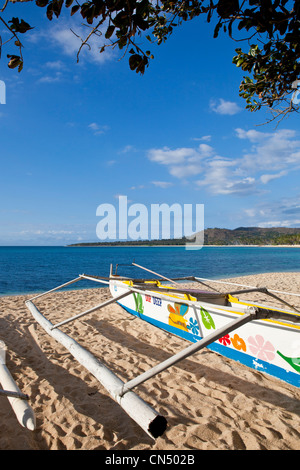 Philippines, Luzon island, Ilocos Norte, around Laoag, Pagudpud, Saud beach Stock Photo