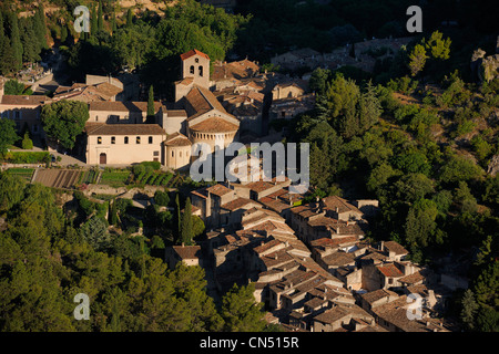 France, Herault, the Causses and the Cevennes, Mediterranean agro pastoral cultural landscape, listed as World Heritage by Stock Photo