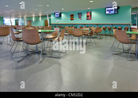 Restaurant at Suffolk One Sixth Form College in Ipswich Stock Photo