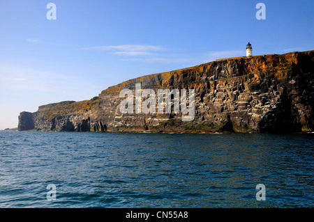 Copinsay Lighthouse, Orkney Stock Photo