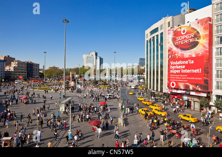 Turkey, Istanbul, Beyoglu, Taksim district, Taksim square Stock Photo