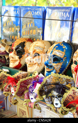 Rome Guides and Souvenirs Stock Photo