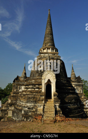 Thailand, Ayutthaya historical park, listed as World Heritage by UNESCO, group of Wat Phra Sisan Phet temples Stock Photo