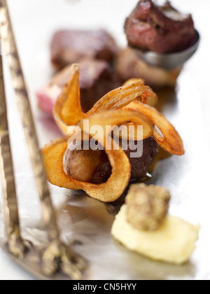 France, Paris, feature: 25 Parisian bistrots, general round of drinks Stock Photo