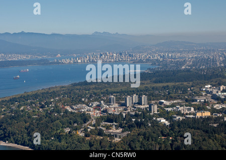 Aerial view of Vancouver, British Columbia Canada Stock Photo - Alamy