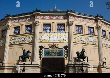 France, Paris, Boulevard des Filles du Calvaire, the Cirque d'Hiver (Winter Circus) Stock Photo