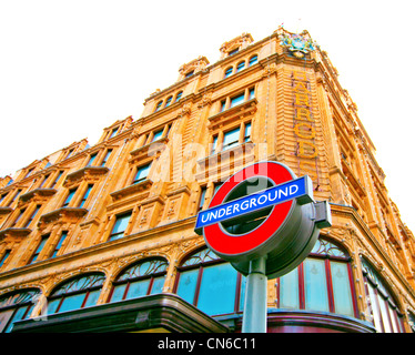 Harrods Stock Photo
