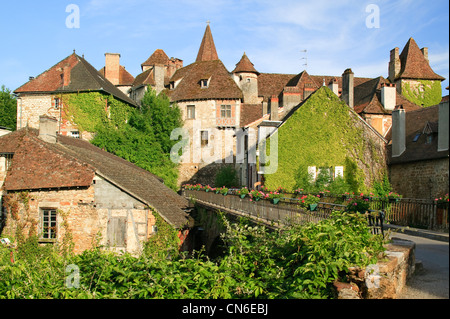 Carennac Gourdon Lot Occitaine France Stock Photo