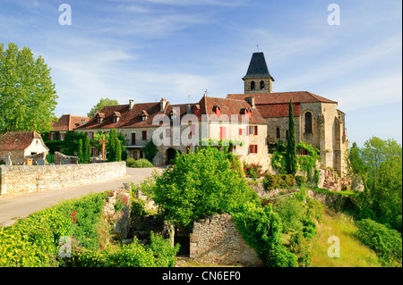 Loubressac Quercy Lot Occitaine France Stock Photo