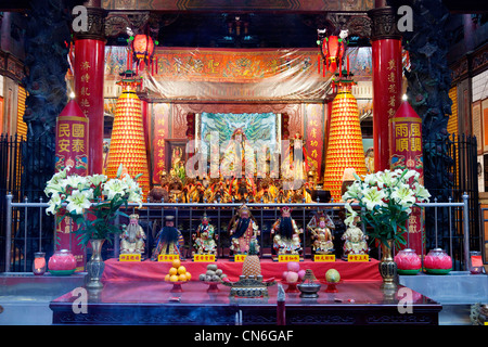 Dianji Temple in Keelung (Jilong) Temple Plaza Night Market, Miaokou ...