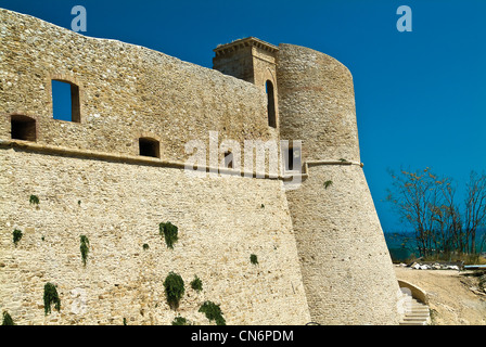 Europe Italy Abruzzo Province of Pescara Ortona castle Stock Photo