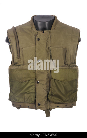 America M1955 body armour as used by US Marines during the Vietnam conflict through to involvement in Lebanon. Stock Photo