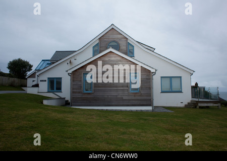 A second home in Polzeath Cornwall Stock Photo