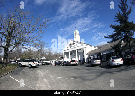 Stony Brook Village Center Long Island NY Stock Photo