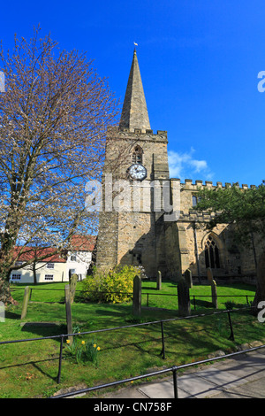 St Peter and St Paul's Church, Pickering, North Yorkshire, England, UK. Stock Photo