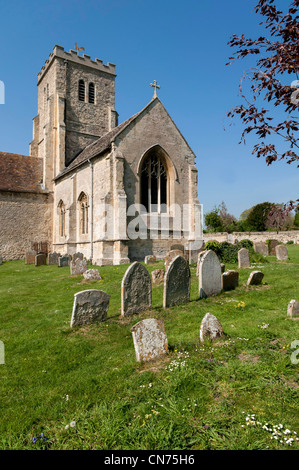 The Parish Church of All Saints in Cuddesdon, Oxfordshire, UK Stock Photo