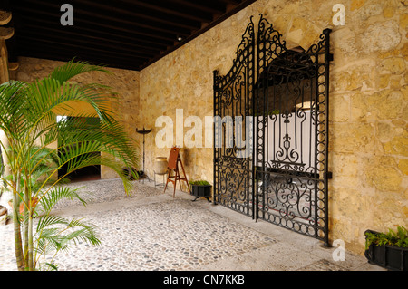 Dominican Republic, Santo Domingo province, Santo Domingo, colonial town listed as World Heritage by UNESCO, Museo de las Casas Stock Photo