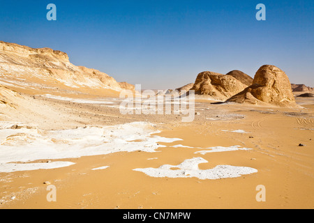 Egypt, Lower Egypt, Libyan desert, Bahareyya oasis, Agabat valley Stock Photo