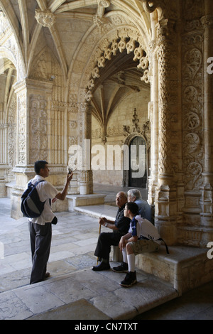 Hieronymites Monastery, Lisbon, Portugal Stock Photo