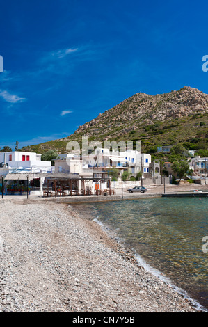 Greece, Chios Island, the small harbour of Emporio South of the island Stock Photo