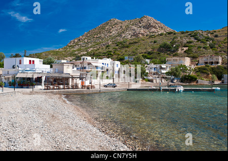 Greece, Chios Island, the small harbour of Emporio South of the island Stock Photo