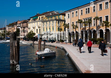 Lungolago Zanardelli, Salo, Lake Garda, Lombardy, Italian Lakes, Italy ...
