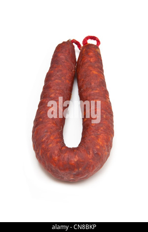 Traditional spanish sausage - chorizo Stock Photo - Alamy