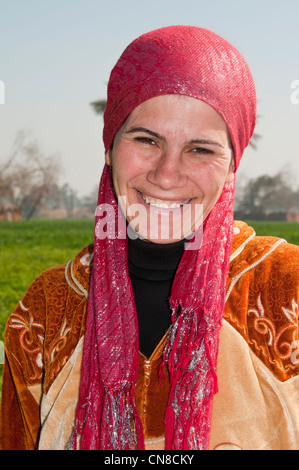 Egyptian woman Minya Stock Photo