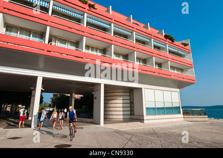 Slovenia, Gulf of Trieste, Adriatic Coast, Primorska Region, Portoroz seaside resort, the Grand Hotel Bernardin Stock Photo