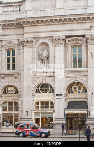 United Kingdom, London, City, Royal Exchange, former stock exchange, built by architect Sir William Tite, and inaugurated in Stock Photo