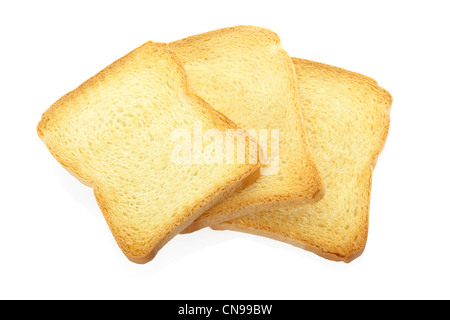 Rusk bread or toast Stock Photo