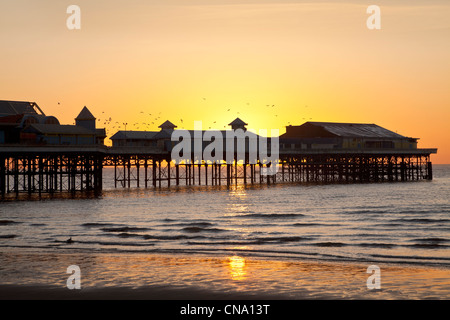 Central pier, Blackpool, Lancashire. Stock Photo