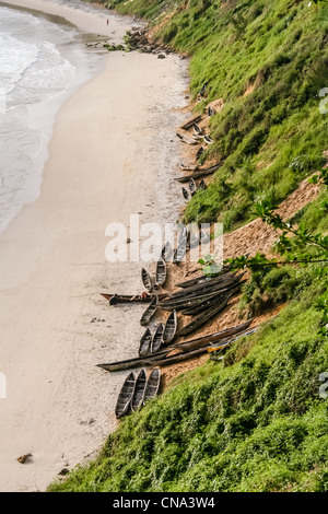 The beach of Fort Dauphin (Tolagnaro), southern Madagascar Stock Photo