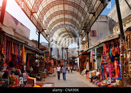 Morocco, Rabat, the medina, rue des Consuls Stock Photo