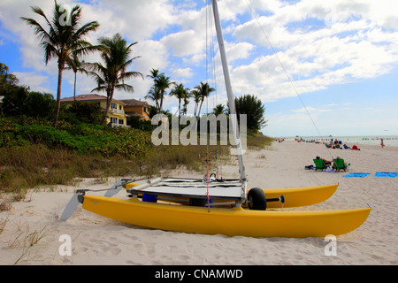 Naples Beach in Naples Florida USA Stock Photo